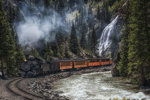 DSC01921-Edit El Ferrocarril de Durango y Silverton Narrow Gauge en Durango, Colorado