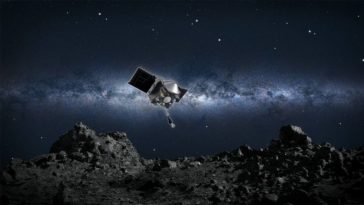 La NASA recoge por primera vez muestras de un asteroide 1